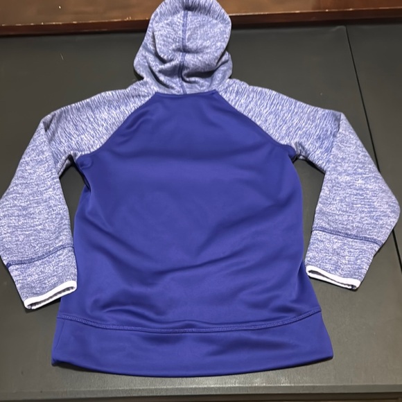 Reebok Purple Athletic Hoodie Sweatshirt (Small) - Picture 2 of 4